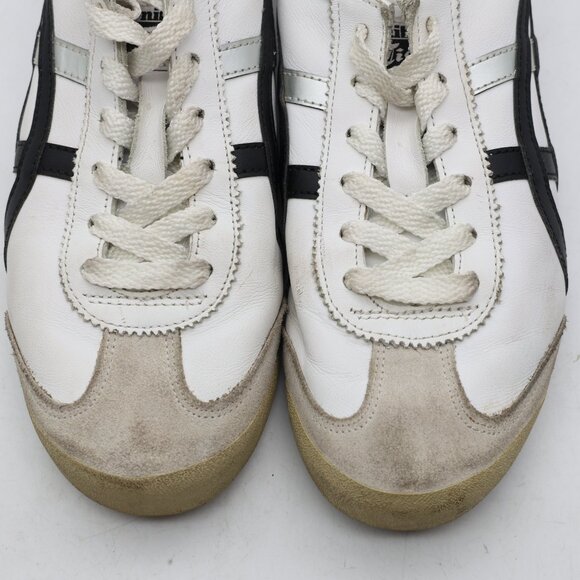 Asics Onitsuka Tiger Mexico 66 Men’s 7 White Leather Athletic Sneakers DL408 - Picture 10 of 11
